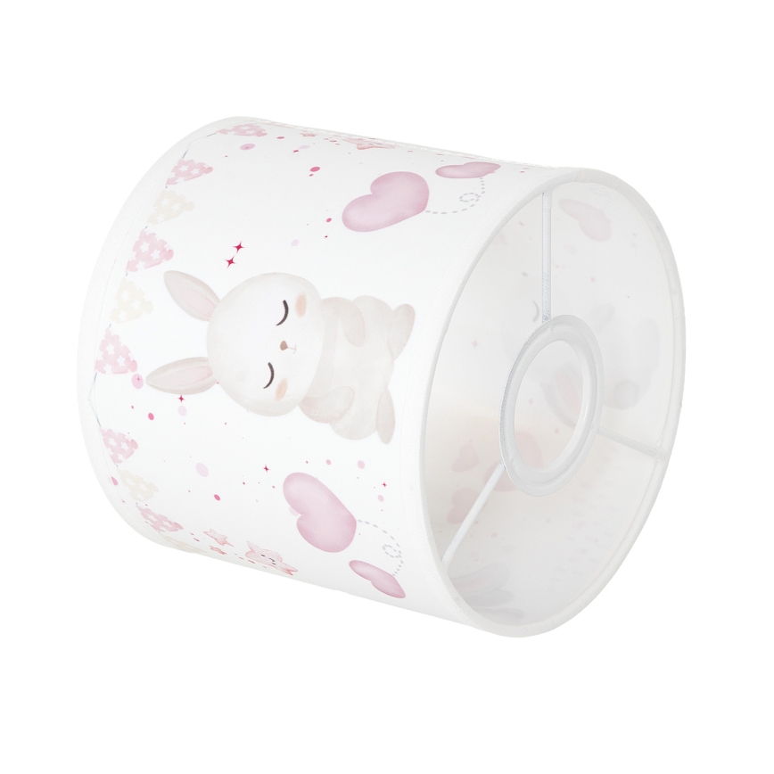 Brilagi - Cúpula universal BOBO E27 diâmetro 15 cm creme/coelhinhos
