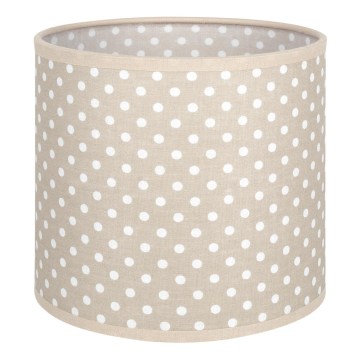 Brilagi - Cúpula universal BOBO E27 Ø 15 cm bege/bolinhas