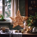 BRILAGI - Decoração de Natal LED/2xAA 30x28 cm estrela