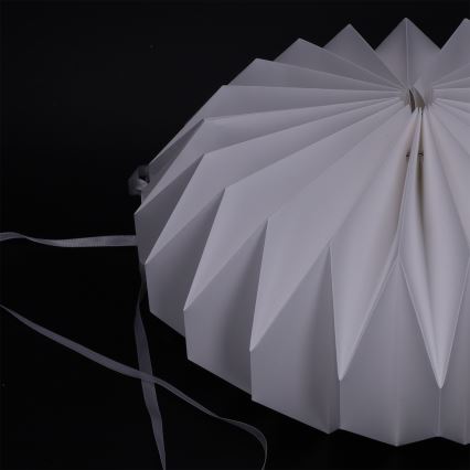 Brilagi - Decoração de Natal LED/2xAA 32 cm, Floco de Neve