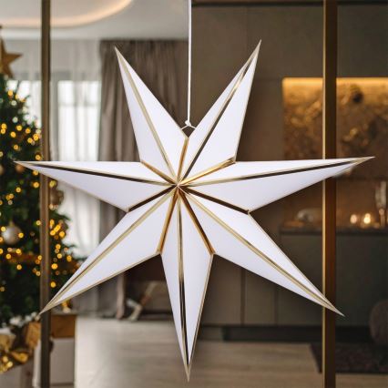 Brilagi - Decoração de Natal LED/2xAA 70 cm estrela