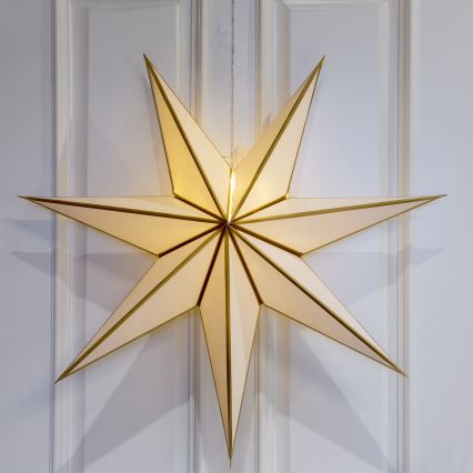 Brilagi - Decoração de Natal LED/2xAA 70 cm estrela
