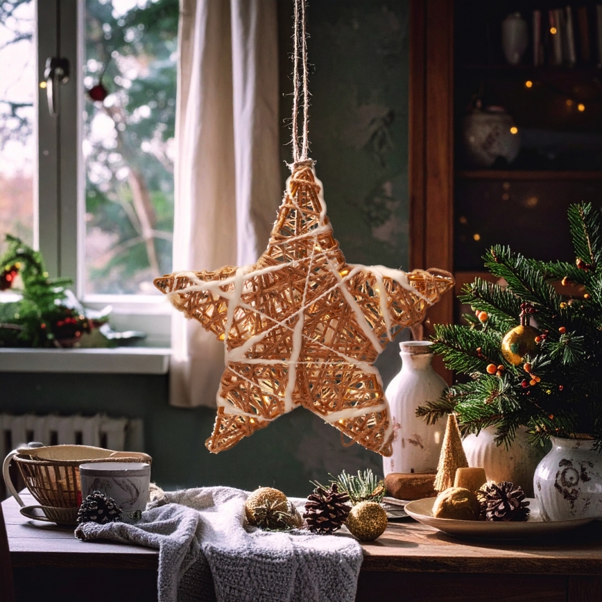 Brilagi - Decoração de Natal LED/2xAA estrela