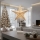 Brilagi - Decoração de Natal LED/3xAA 62x40 cm estrela