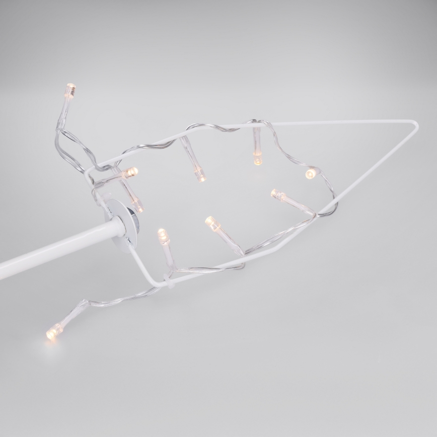 Brilagi - Decoração de Natal LED/3xAA 62x40 cm estrela