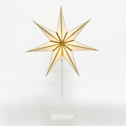 Brilagi - Decoração de Natal LED/3xAA 66x40 cm estrela
