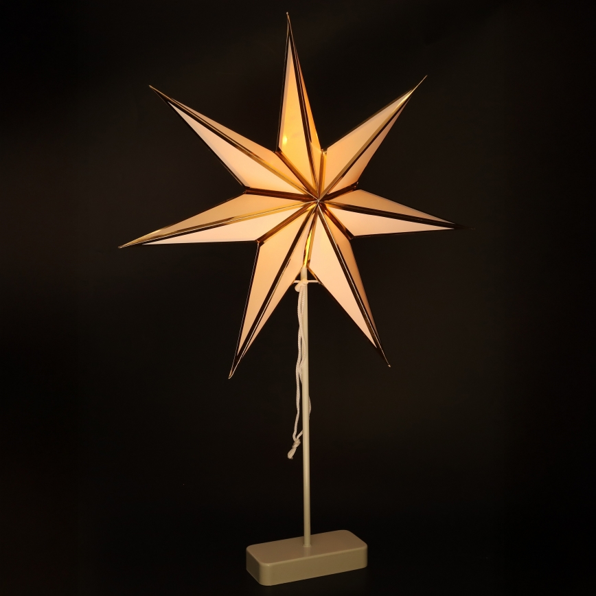 Brilagi - Decoração de Natal LED/3xAA 66x40 cm estrela