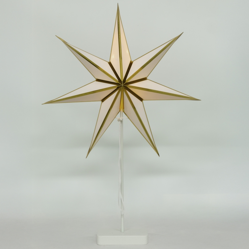 Brilagi - Decoração de Natal LED/3xAA 66x40 cm estrela