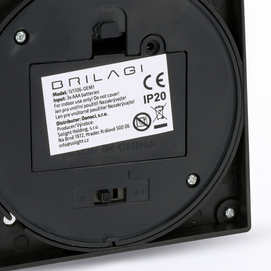 Brilagi - Decoração de Natal LED/3xAAA lanterna