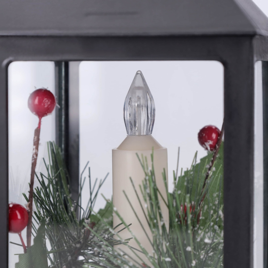 BRILAGI - Decoração de Natal LED/3xAAA lanterna preta