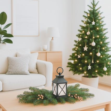 Brilagi - Decoração de Natal LED, lanterna LED/2xAA