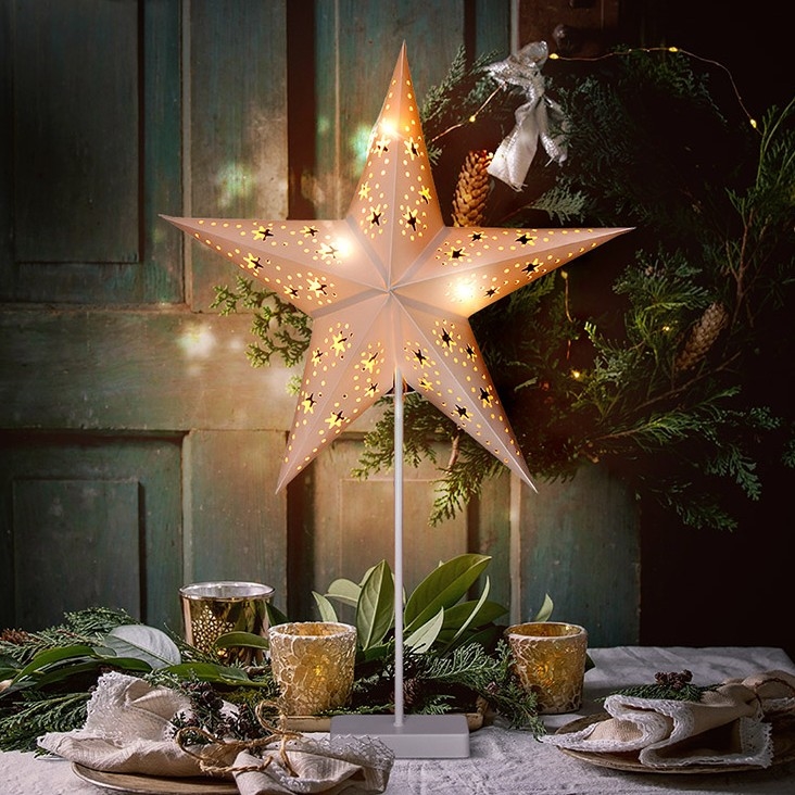 Brilagi - Decoração de Natal LED LED/3xAA estrela