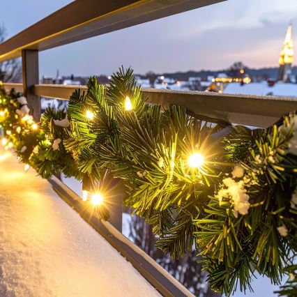 Brilagi - Decoração de Natal LED para exterior Guirlanda 112xLED/230V 700 cm IP44