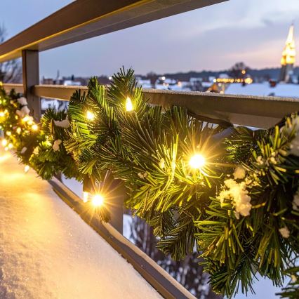 Brilagi - Decoração de Natal LED para exterior GUIRLANDA 80xLED/230V 500 cm IP44