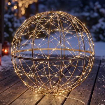 BRILAGI - Decoração de Natal LED para exterior LED/1,3W/230V IP44 Ø 40 cm bola