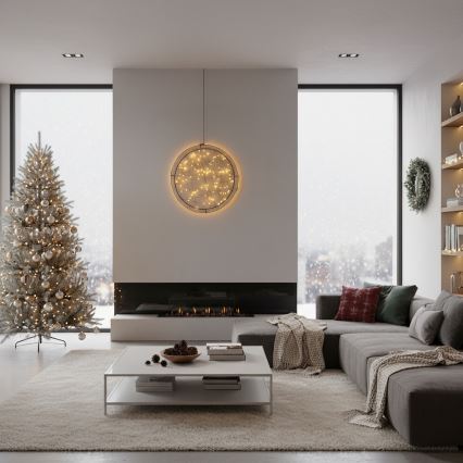 Brilagi - Decoração de Natal LED para exterior LED/2,6W/230V IP44 anel de 46 cm