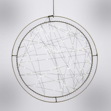 Brilagi - Decoração de Natal LED para exterior LED/2,6W/230V IP44 anel de 46 cm