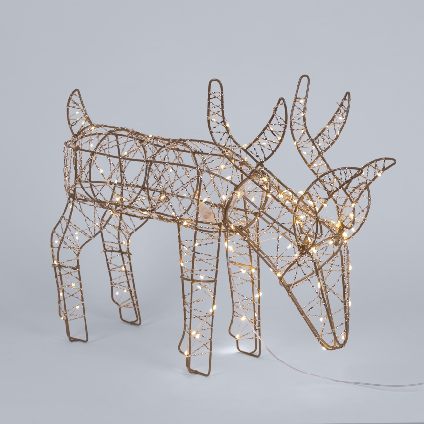BRILAGI - Decoração de Natal LED para exterior LED/3,3W/230V IP44 56x43 cm rena