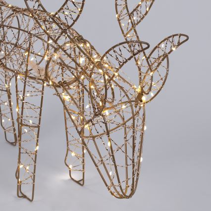 BRILAGI - Decoração de Natal LED para exterior LED/3,3W/230V IP44 56x43 cm rena