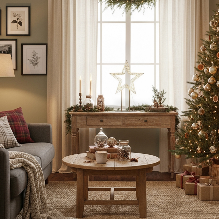 Brilagi - Decoração de Natal LED para exterior LED/3,6W/230V IP44 44x30 cm estrela