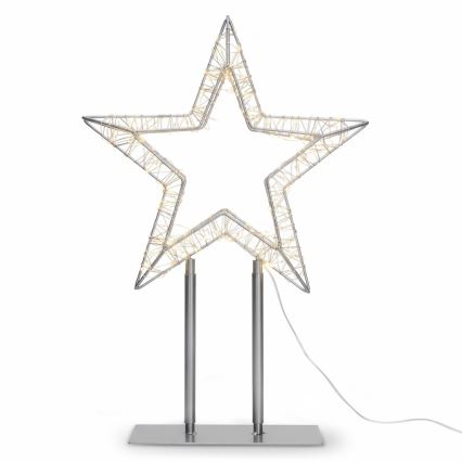 Brilagi - Decoração de Natal LED para exterior LED/3,6W/230V IP44 44x30 cm estrela