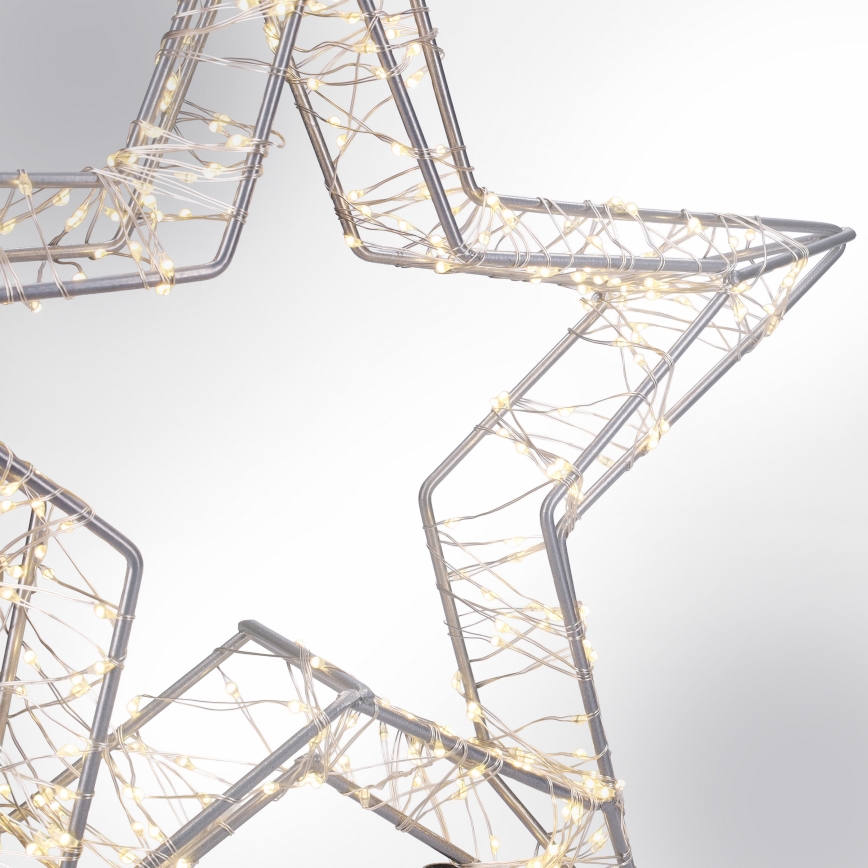 Brilagi - Decoração de Natal LED para exterior LED/3,6W/230V IP44 44x30 cm estrela