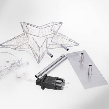 Brilagi - Decoração de Natal LED para exterior LED/3,6W/230V IP44 44x30 cm estrela