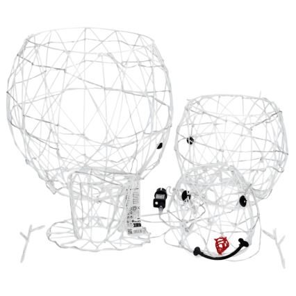 Brilagi - Decoração de Natal LED para exterior LED/3,6W/31/230V 6500K 60 cm IP44 boneco de neve