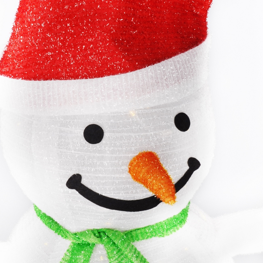 Brilagi - Decoração LED de Natal para exterior 40xLED/3xAA IP44 boneco de neve