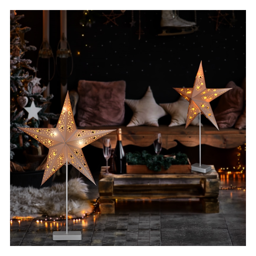 Brilagi - Decoração de Natal LED LED/3xAA estrela