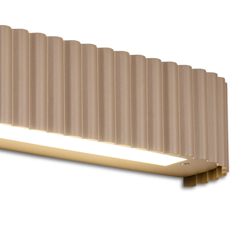 BRILAGI - Aplique de parede LED dimerizável FALCON MODERN LED/14W/230V 3000-6000K 40 cm bege + comando remoto