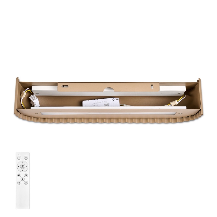 BRILAGI - Aplique de parede LED dimerizável FALCON MODERN LED/14W/230V 3000-6000K 40 cm bege + comando remoto