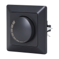 BRILAGI - Dimmer rotativo com moldura 110W/230V preto