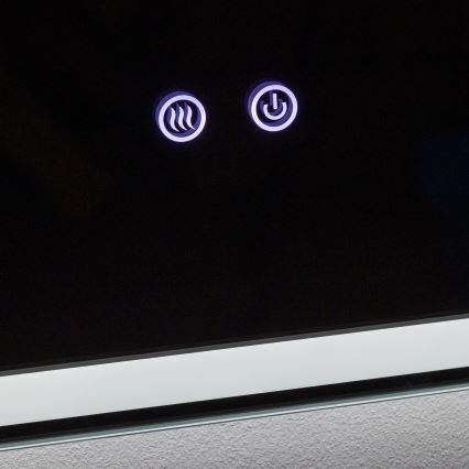 Brilagi - Espelho aquecido para casa de banho LED BELLA LED/12W/230V 40x60 cm IP44 IRC 90 dimerizável + CCT