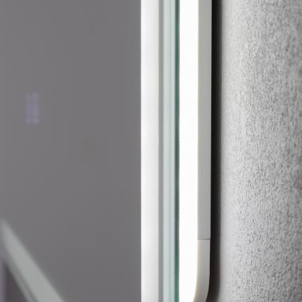 Brilagi - Espelho aquecido para casa de banho LED BELLA LED/12W/230V 40x60 cm IP44 IRC 90 dimerizável + CCT