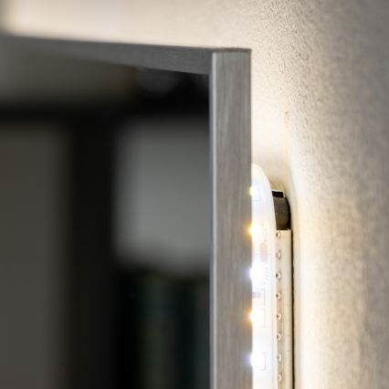 Brilagi - Espelho de casa de banho LED DESIO LED/30W/230V 60x90 cm prateado IP44 CRI 90 dimerizável + CCT