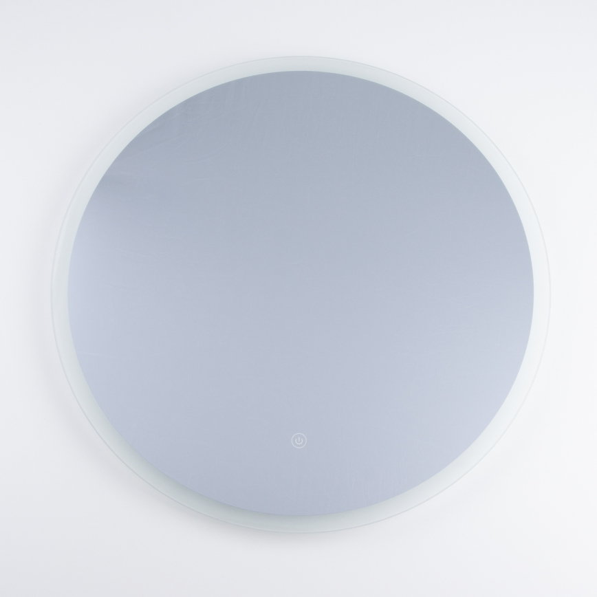 Brilagi - Espelho de casa de banho LED BERNATE LED/19W/230V Ø 60 cm prateado IP44 CRI 90 dimmerizável + CCT