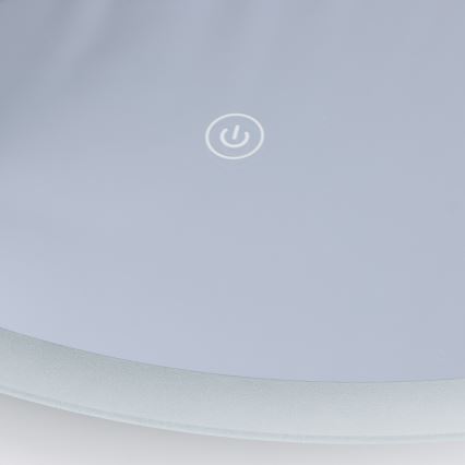 Brilagi - Espelho de casa de banho LED BERNATE LED/19W/230V Ø 60 cm prateado IP44 CRI 90 dimmerizável + CCT