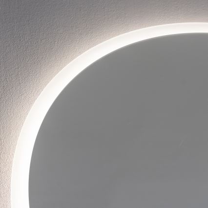Brilagi - Espelho LED para casa de banho CUNEO LED/25W/230V Ø 80 cm IP44 CRI 90 dimmerizável + CCT