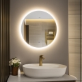 BRILAGI - Espelho de casa de banho LED CUNEO LED/19W/230V Ø 60 cm IP44 IRC 90 dimerizável + CCT