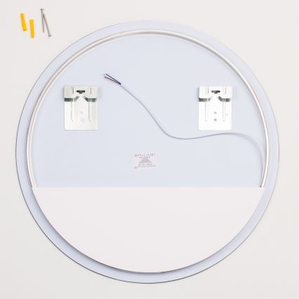 Brilagi - Espelho de casa de banho LUNA LED 19W/230V Ø 60 cm IP44 CRI 90 dimerizável + CCT (ajuste da temperatura de cor)