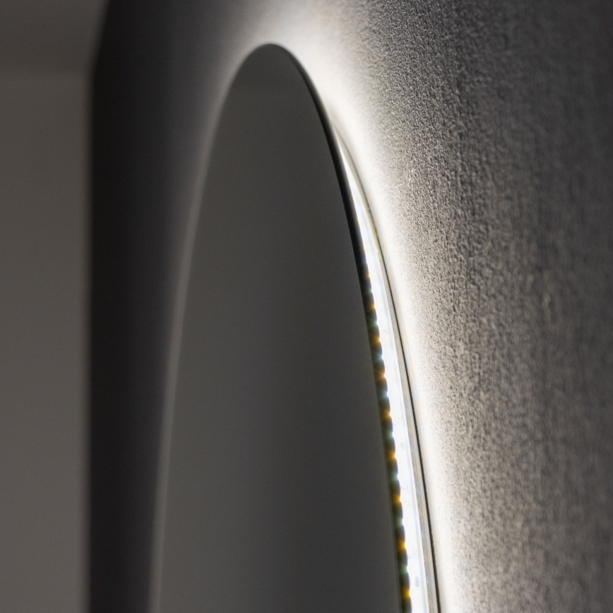 Brilagi - Espelho de casa de banho LED LUNA LED/26W/230V Ø 80 cm IP44 IRC 90 dimerizável + CCT