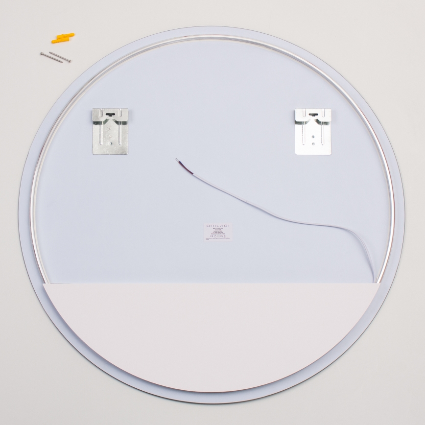Brilagi - Espelho de casa de banho LED LUNA LED/26W/230V Ø 80 cm IP44 IRC 90 dimerizável + CCT