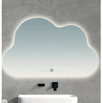 Brilagi - Espelho de casa de banho LED NUVOLA LED/19W/230V 37x60 cm IP44 IRC 90 dimerizável + CCT