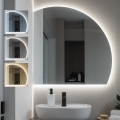 BRILAGI - Espelho de casa de banho LED QUARTIERE LED/25W/230V 70x75 cm IP44 CRI 90 regulável + CCT