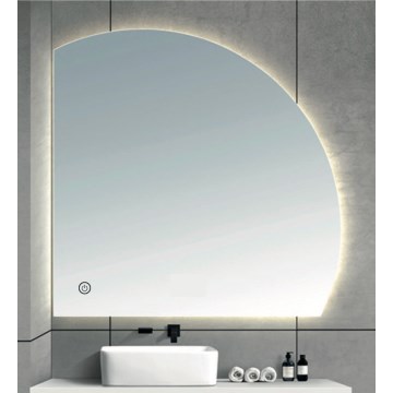 Brilagi - Espelho de casa de banho LED QUARTIERE LED/25W/230V 70x75 cm IP44 CRI 90 regulável + CCT