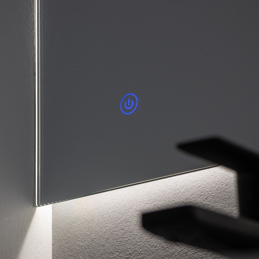 Brilagi - Espelho de casa de banho LED QUARTIERE LED/25W/230V 70x75 cm IP44 CRI 90 regulável + CCT
