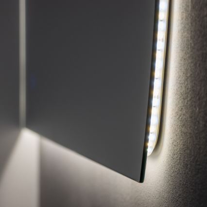Brilagi - Espelho de casa de banho LED QUARTIERE LED/25W/230V 70x75 cm IP44 CRI 90 regulável + CCT