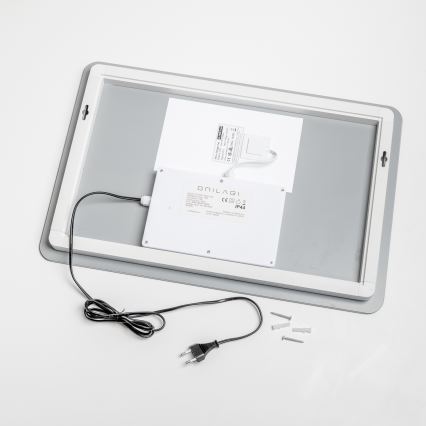 Brilagi - Espelho aquecido para casa de banho DIANA LED/13W/230V 40x60 cm IP44 IRC 90 dimerizável + CCT