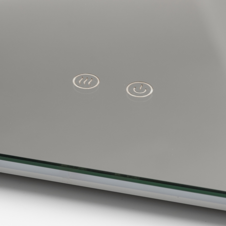 Brilagi - Espelho de casa de banho aquecido DIANA LED/17W/230V 60x60 cm IP44 CRI 90 regulável (dimmer) + CCT